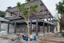 #1 Thi công lắp đặt nhà thép tiền chế Bàu Bàng - Bình Dương