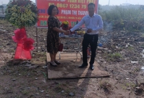 CĂN 45 Ô1 DỰ ÁN. KHU DÂN CƯ CẦU ĐÒ XÃ AN ĐIỀN THỊ XÃ BẾN CÁT BÌNH DƯƠNG