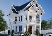 Thiết Kế Xây Dựng Biệt Thự Bắc Tân Uyên - Giải Pháp Không Gian Thượng Lưu #TOP1