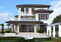 Thiết kế biệt thự Bến Cát Bình Dương, Phong cách kiến trúc đa dạng, đẳng cấp