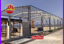 #1 Thi công nhà xưởng thép tiền chế tại Bến Cát - Bình Dương