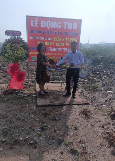 CĂN 45 Ô1 DỰ ÁN. KHU DÂN CƯ CẦU ĐÒ XÃ AN ĐIỀN THỊ XÃ BẾN CÁT BÌNH DƯƠNG