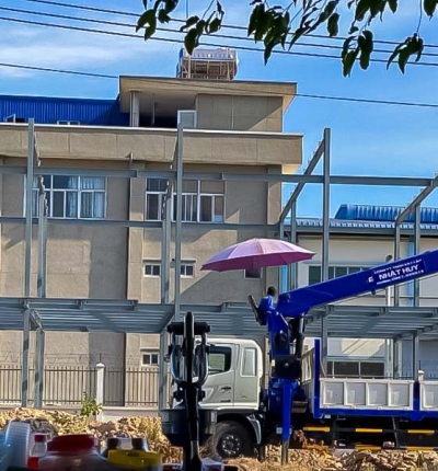 Thi công nhà xưởng tiền chế Bình Dương #2025