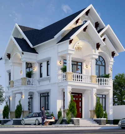 Thiết Kế Xây Dựng Biệt Thự Bắc Tân Uyên - Giải Pháp Không Gian Thượng Lưu #TOP1