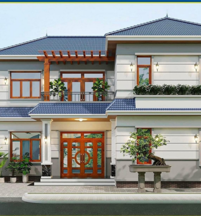 Thi Công Biệt Thự Hiện Đại Bình Dương Chuẩn Kiến Trúc , 091 357 3480