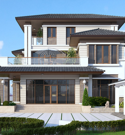 Thiết kế biệt thự Bến Cát Bình Dương, Phong cách kiến trúc đa dạng, đẳng cấp