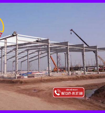 Nhà thầu xây dựng nhà xưởng Phú Giáo @@ 091 357 3480