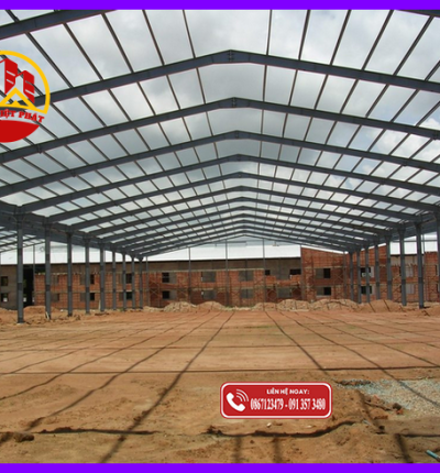 Xây dựng nhà xưởng tại Bình Dương (#Tuấn Kiệt Phát)