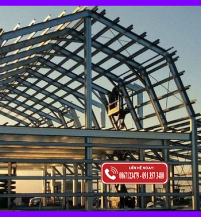 Thi công xây dựng nhà xưởng tại Thủ Dầu Một Bình Dương #1