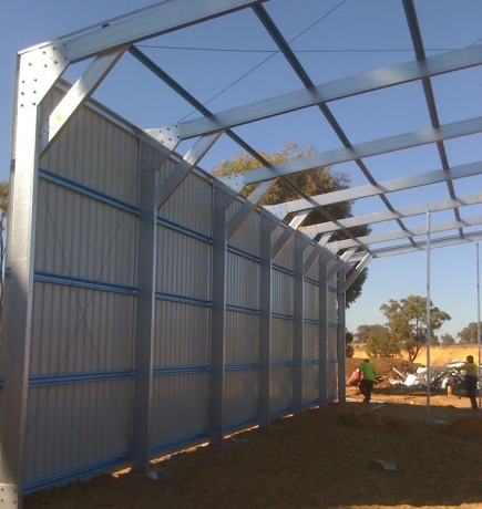 #1 Thi công lắp đặt nhà thép tiền chế Dĩ An - Bình Dương