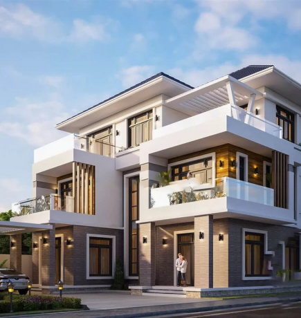 Thiết Kế Biệt Thự Bình Dương Đẳng Cấp Sang Trọng 2026 , 091 357 3480