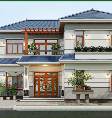 Thi Công Biệt Thự Hiện Đại Bình Dương Chuẩn Kiến Trúc , 091 357 3480