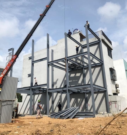 #1 Thi công lắp đặt nhà thép tiền chế Phú Giáo - Bình Dương