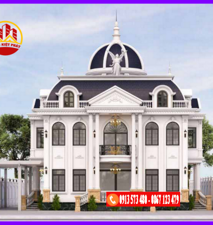 Dịch vụ thiết kế thi công biệt thự Bàu Bàng‎ #1