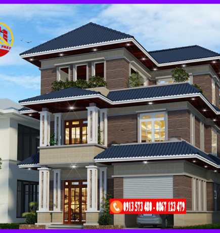 Xây dựng biệt thự tại Bàu Bàng Bình Dương #1