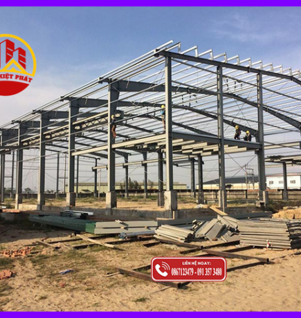 Xây Nhà Xưởng Bến Cát Bình Dương Uy Tín, Giá Tốt