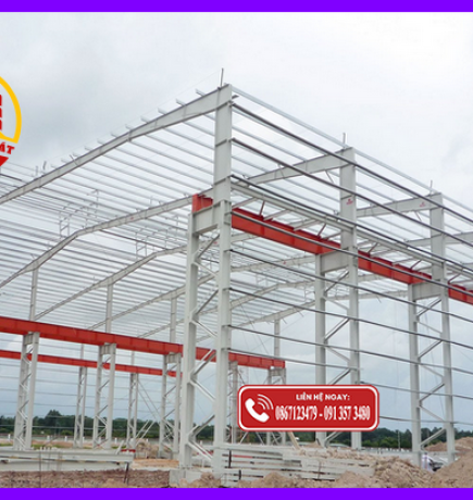 Nhà thầu xây dựng nhà xưởng Dầu Tiếng @@ 091 357 3480