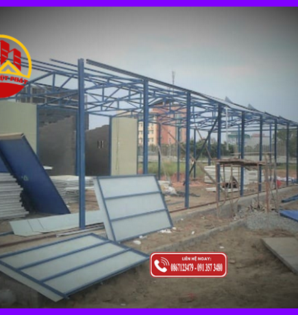 #1 Thi công lắp đặt nhà thép tiền chế Tân Uyên - Bình Dương