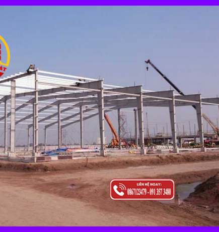 Nhà thầu xây dựng nhà xưởng Phú Giáo @@ 091 357 3480
