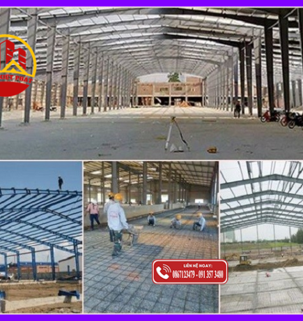 Xây dựng Nhà Thép Tiền Chế trọn gói Tân Uyên‎ #1